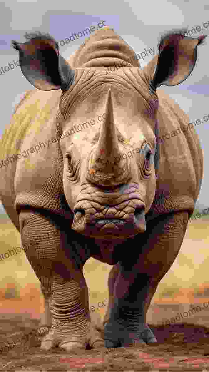 A Charging Rhinoceros With Its Formidable Horn African Animals Rhinoceros Grades PK 1