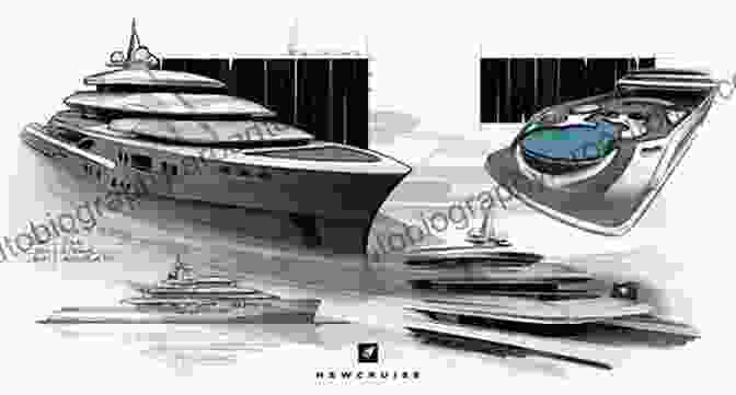 A Concept Sketch Of A Superyacht Design Design Principles Of Ships And Marine Structures