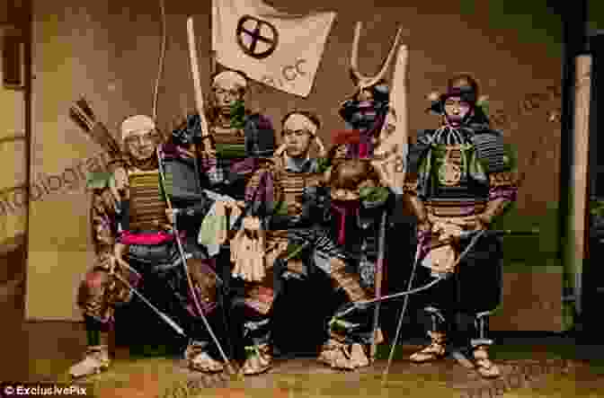 A Group Of Samurai Warriors In Traditional Armor, Practicing Their Sword Techniques. The Lost Samurai School: Secrets Of Mubyoshi Ryu