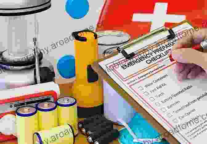 A Photograph Of A Community Preparing For A Natural Hazard, Showing People Gathering Emergency Supplies And Receiving Training. Natural Hazards: Earthquakes Volcanoes And Landslides