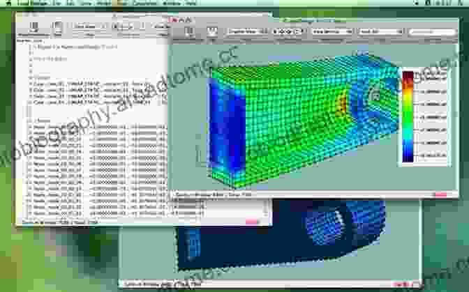 A Screenshot Of A Finite Element Analysis Software Design Principles Of Ships And Marine Structures