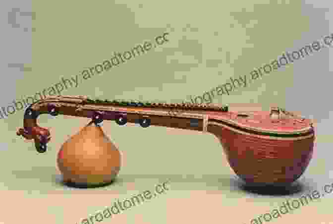 A Veena, A Plucked String Instrument With A Long, Fretted Neck And A Hollow Gourd Resonator Indian Musical Instruments James F Twyman