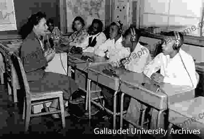 Black And White Photograph Of Deaf Students In A Classroom The SAGE Deaf Studies Encyclopedia