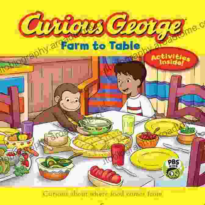 Curious George Farm To Table Book Cover Curious George Farm To Table (CGTV)