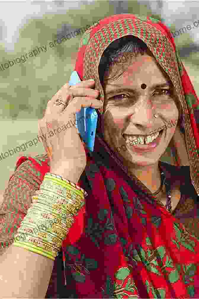 Image Of A Woman In A Rural Village Using A Mobile Phone Public Enterprises In Pakistan: The Hidden Crisis In Economic Development