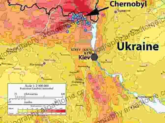 Map Of Radioactive Contamination Levels Around Chernobyl Role Of GIS In Lifting The Cloud Off Chernobyl (NATO Science Series: IV: 10)