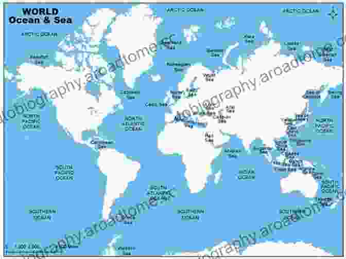 Map Of The World's Oceans And Seas The Ultimate Geography Quiz Book: Test Your Knowledge Of The World With 720 Challenging Multiple Choice Questions A Great Gift For Kids And Adults (Geography Quiz Books)