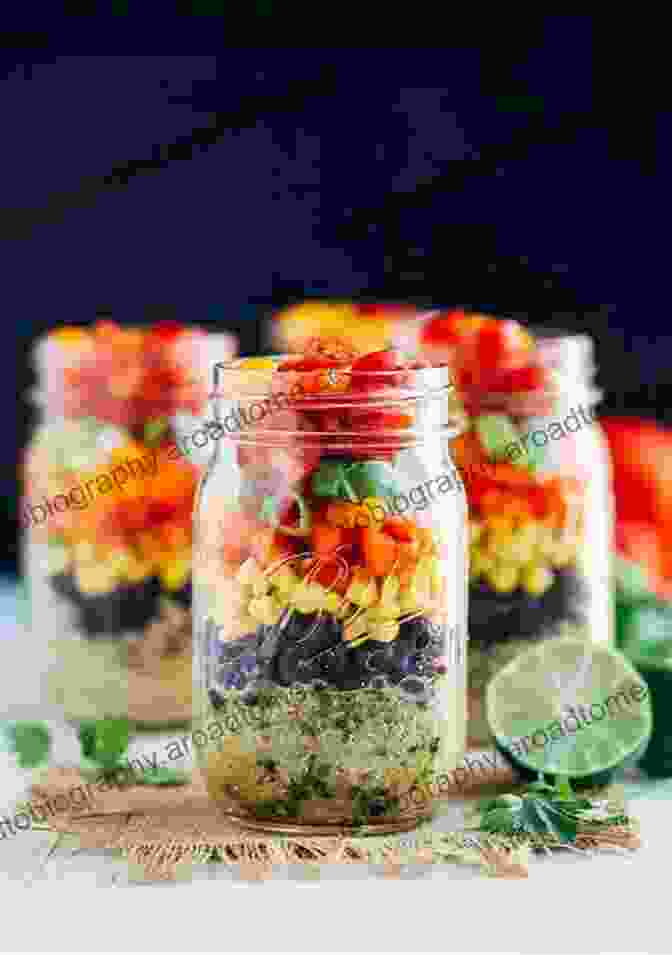 Mason Jar Recipes For Meal Prepping, Featuring A Variety Of Salads, Soups, And Overnight Oats. Desserts In Jars Cookbook: Quick And Easy Mason Jar Recipes