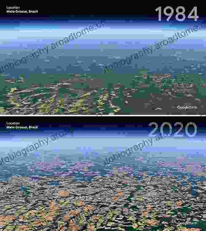 Satellite Image Of Land Surface Change Over Time Linking Climate Change To Land Surface Change (Advances In Global Change Research 6)