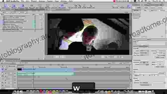 Screenshot Of Video Editing In DVD Studio Pro Focal Easy Guide To DVD Studio Pro 3: For New Users And Professionals