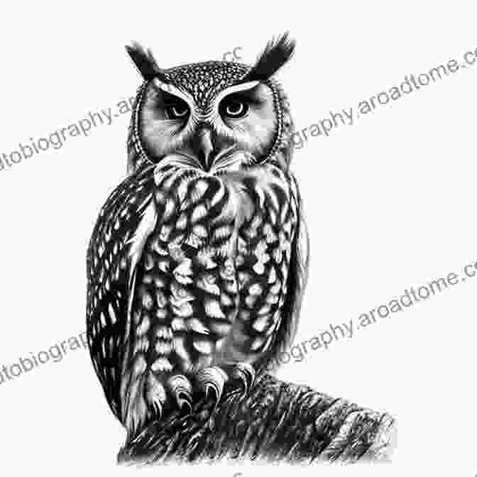 The Owl, A Wise And Enigmatic Creature, Perched Upon A Tree Branch, Offering Sage Advice. Zany Zoo William Wise