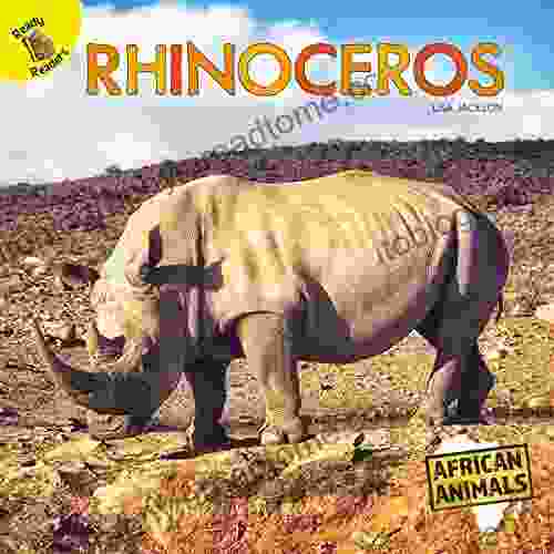 African Animals Rhinoceros Grades PK 1